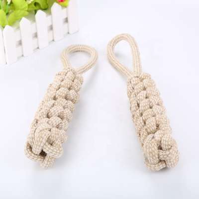 Cotton Washable Dogs Toys Rope Chew Toys Durable Corn Toothbrush